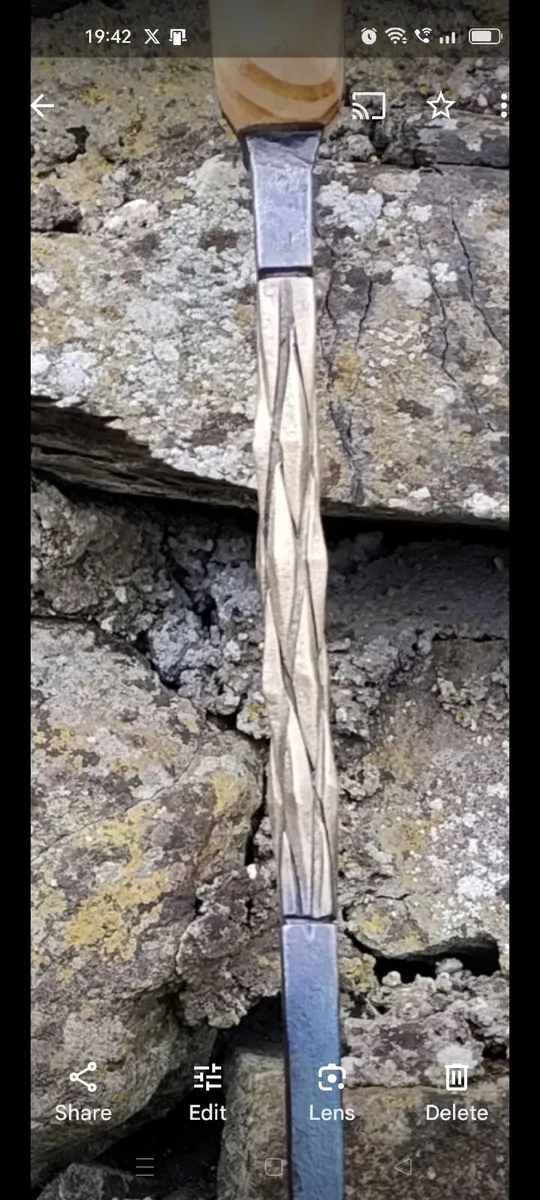 Hand forged fire pokers - Image 4