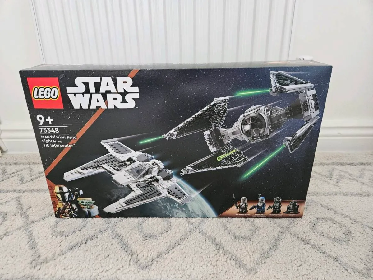 Lego Star Wars 75348-Mando fang Fighter Vs Tie Int - Image 1