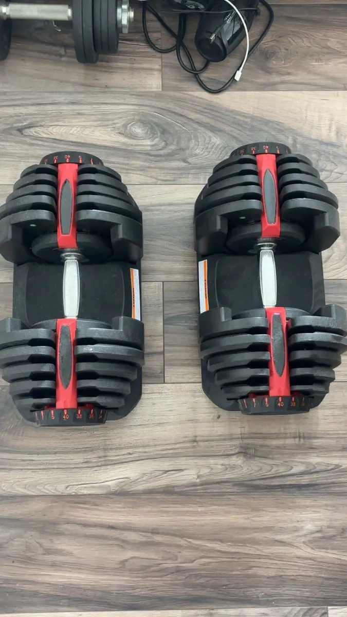 40kg Adjustable dumbbell set for sale - Image 1