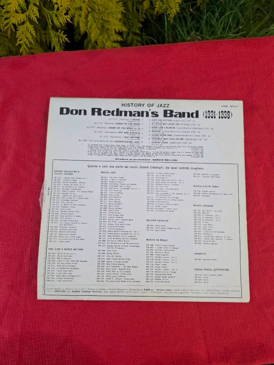 Don red man band jazz vinyl lp - Image 2