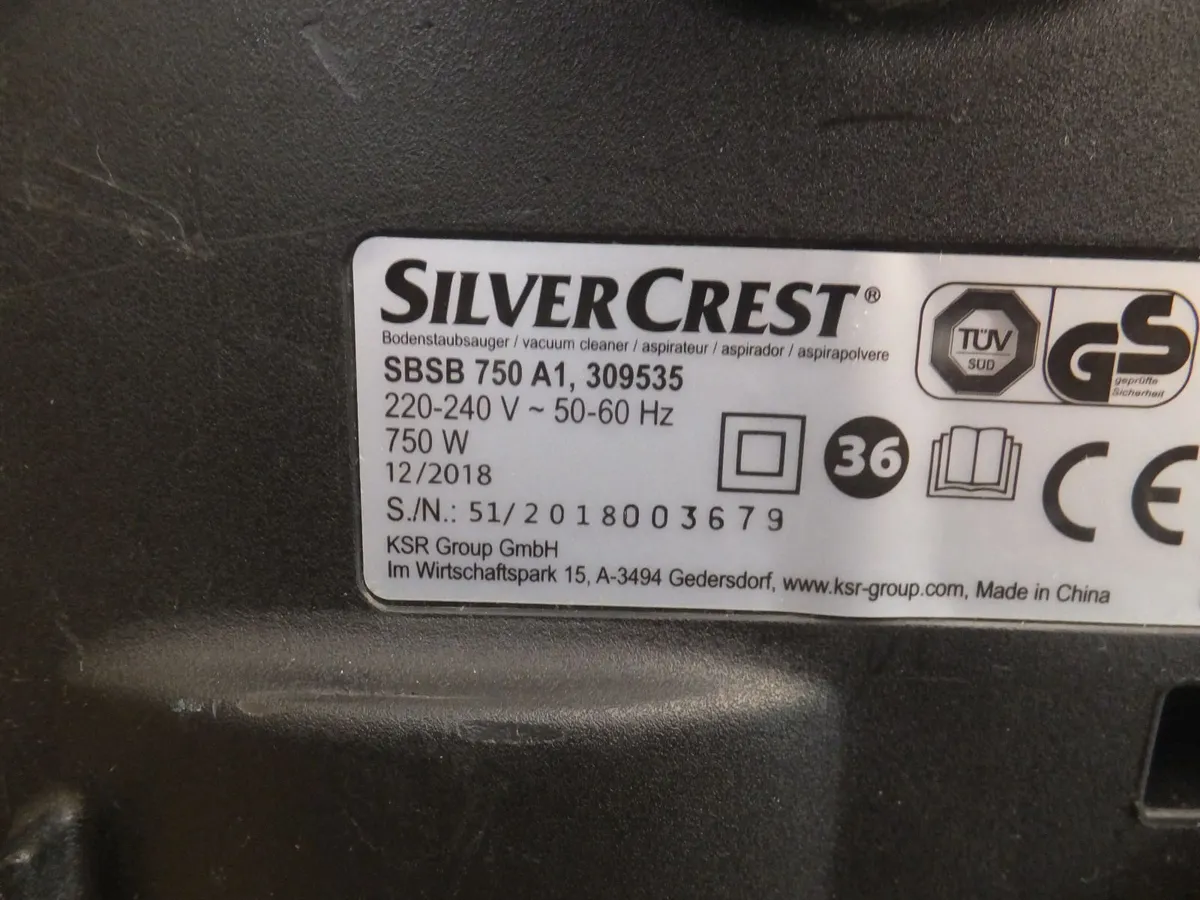 SilverCrest vacuum cleaner - Image 3