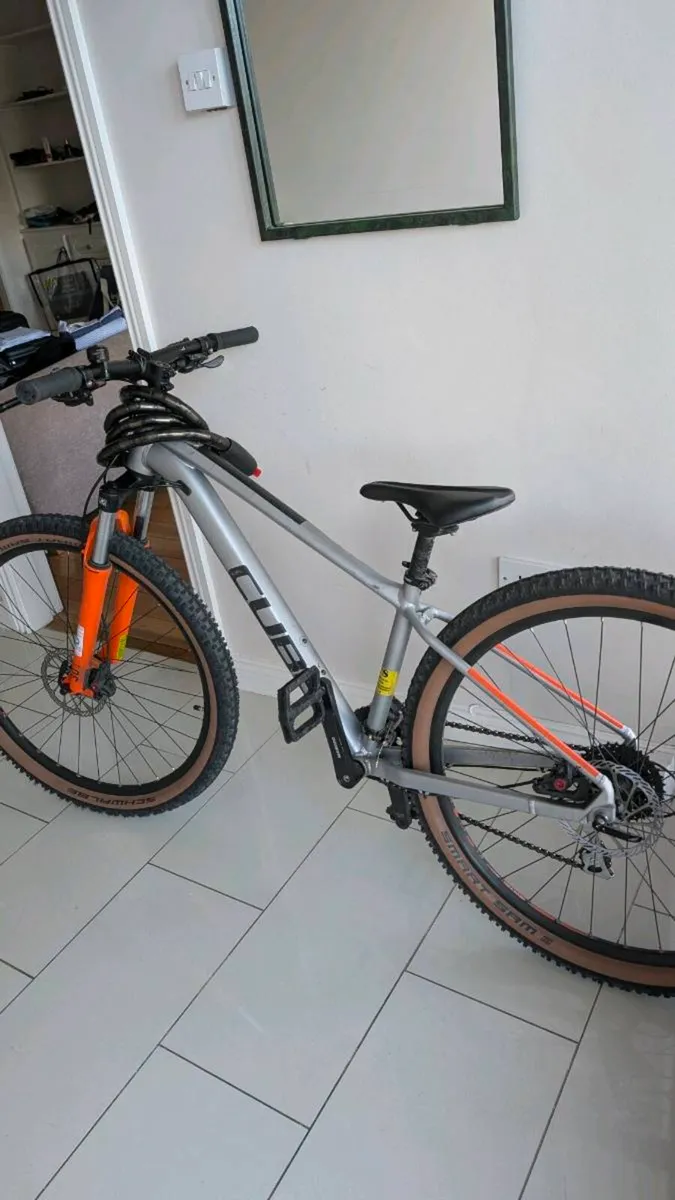 Cube Aim Race Mountain Bike - 9 months old - Image 1