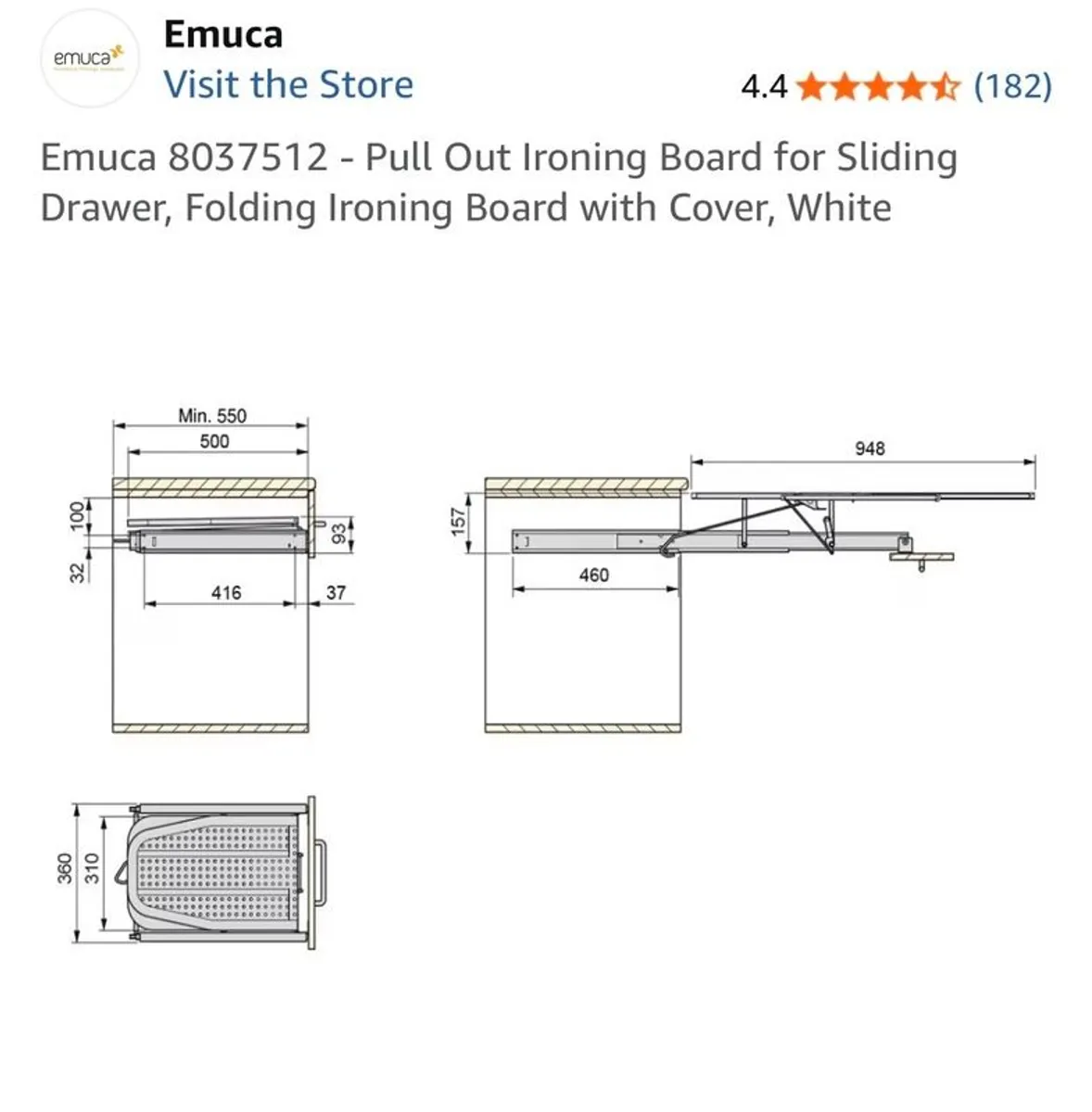 Pull Out Ironing Board - Image 3