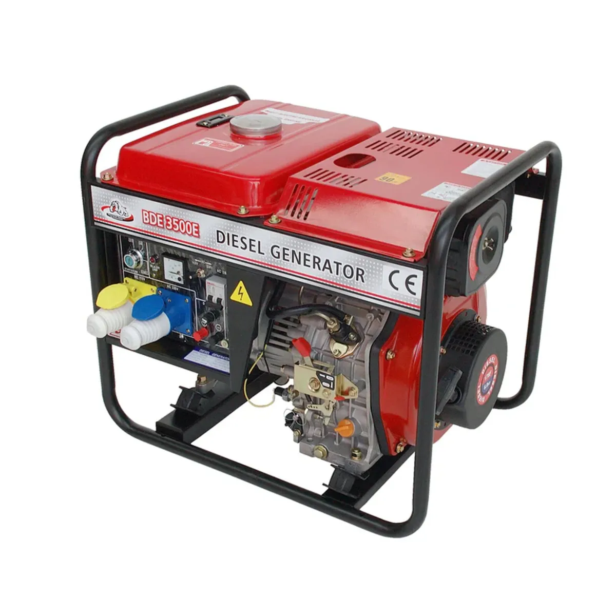 Diesel Generator 3KW 230V 4.9KW Max Recoil Start - Image 1