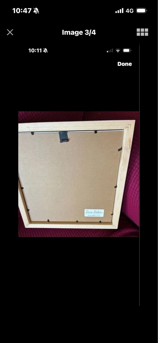 Original pebble Art Golf Display/ Prize - Image 4