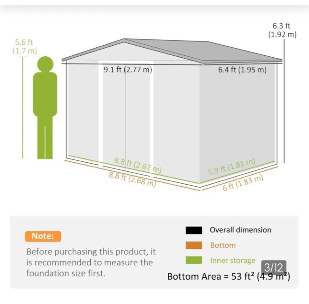 Brand New Garden Shed for sale - Image 2