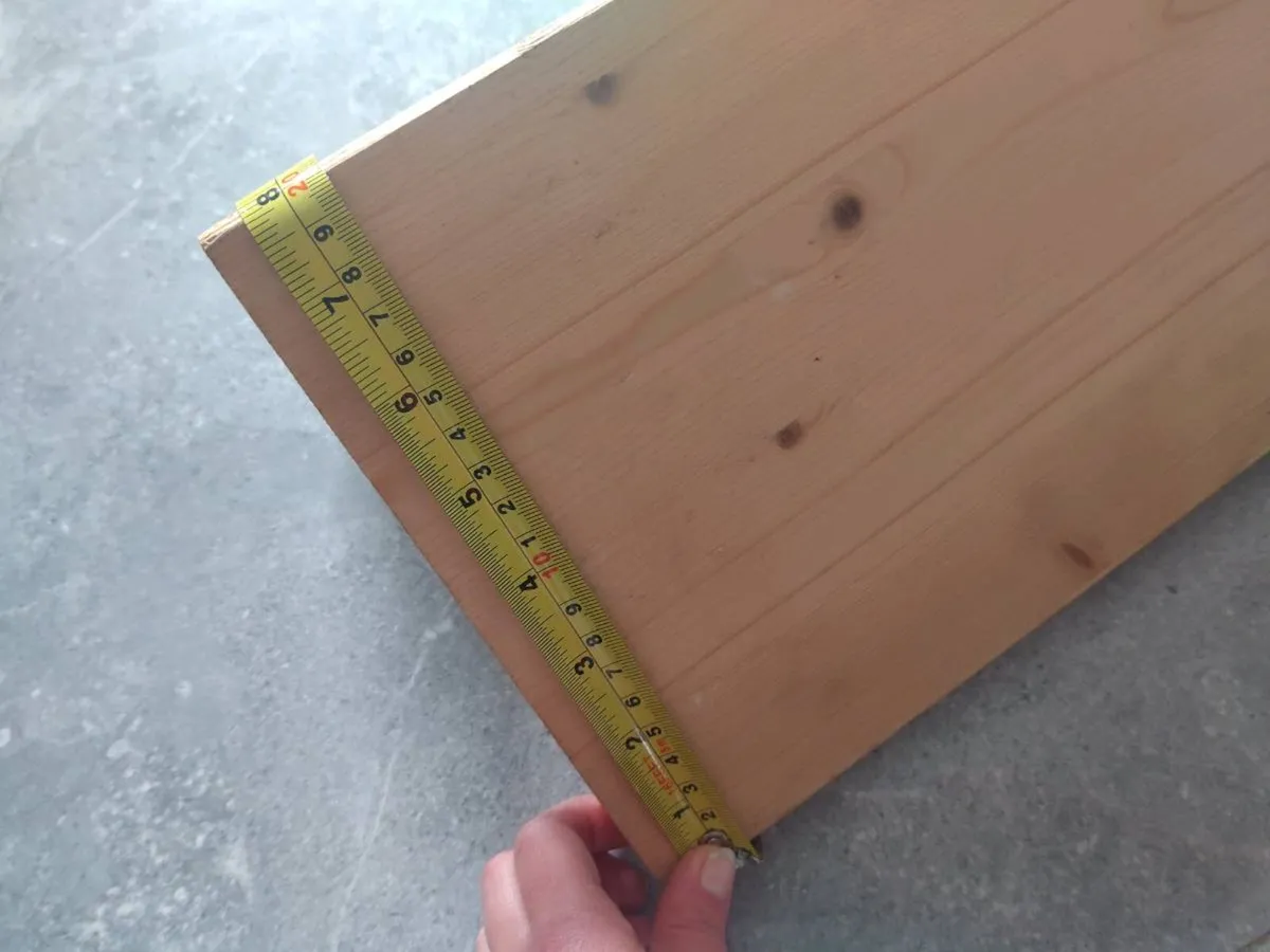 Bracket wooden shelf - Image 4