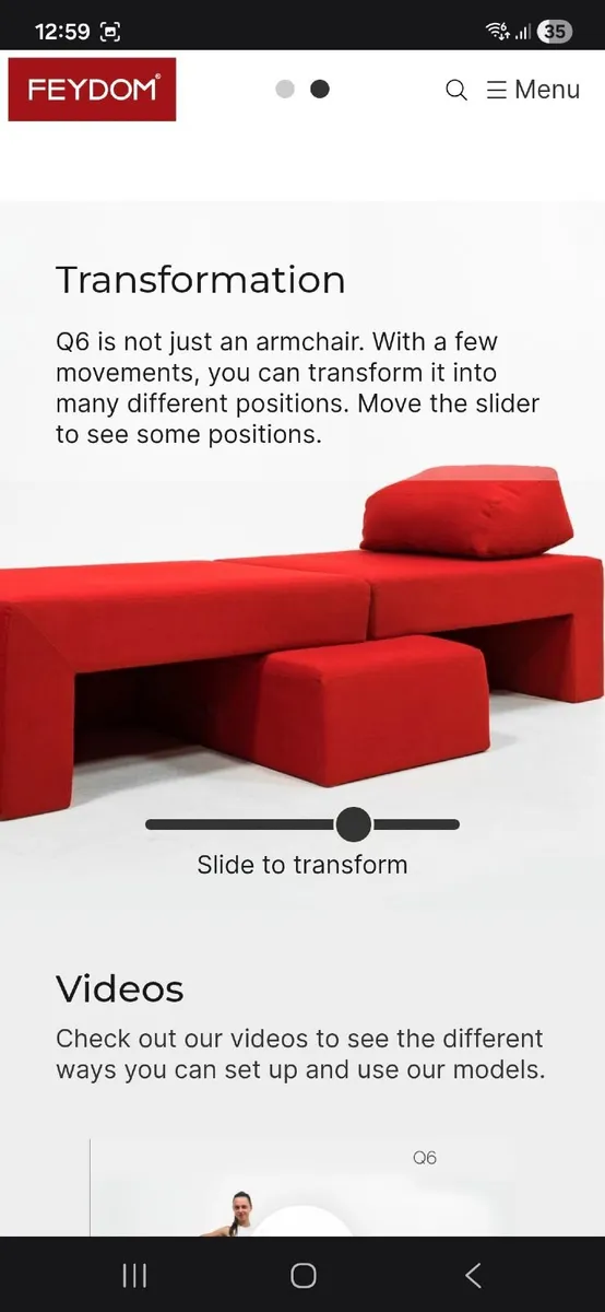 Feydom  Arm Chair - Image 4