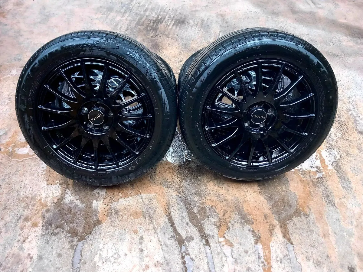 5x100 Like New Wheels & Tyres 15inch - Image 1