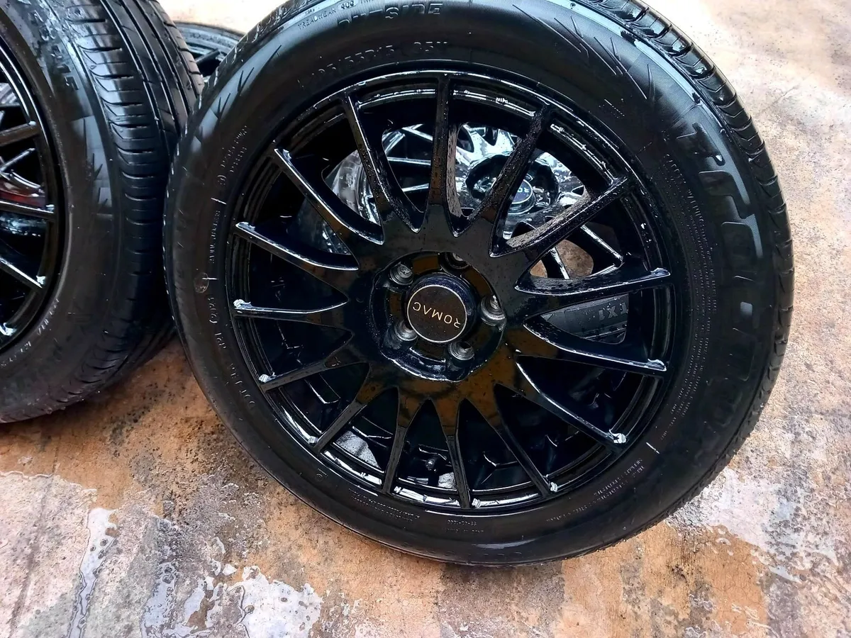 5x100 Like New Wheels & Tyres 15inch - Image 3