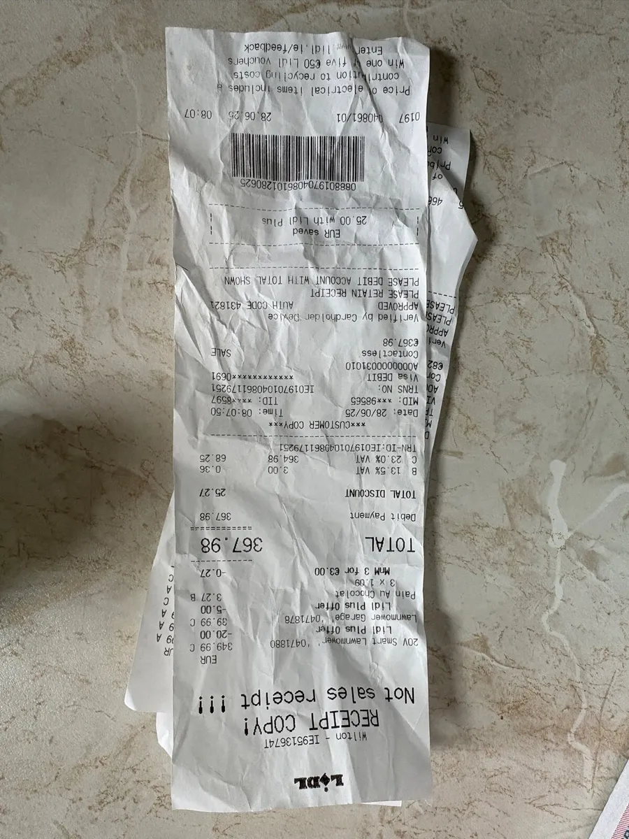 Lidl 20v Robot Lawnmower never opened - Image 4