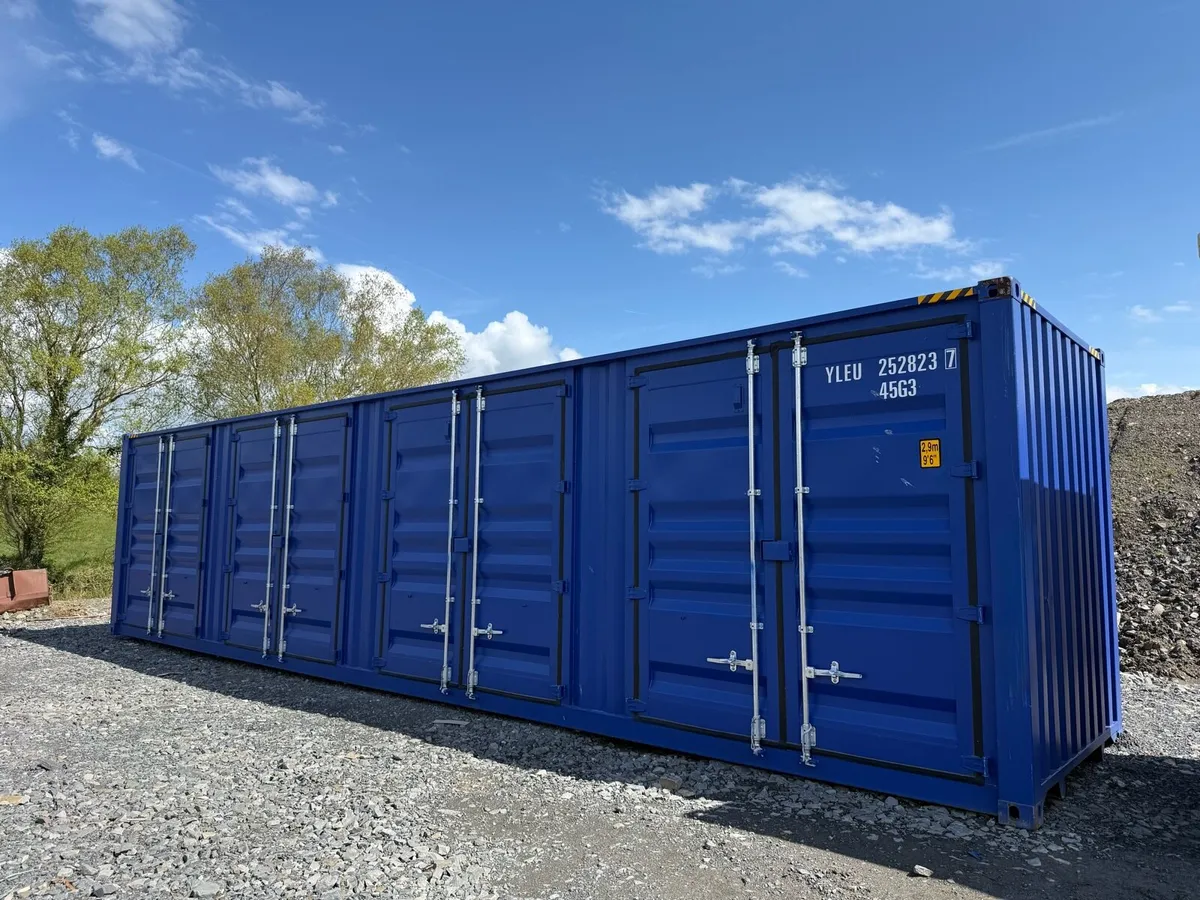 CONTAINER 40FT - SIDE OPENING + REAR DOOR - Image 4