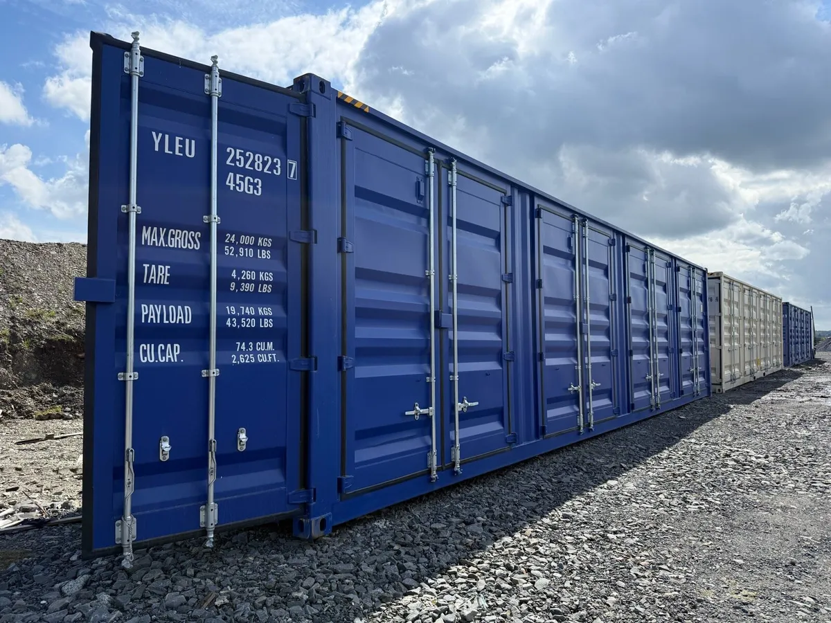 CONTAINER 40FT - SIDE OPENING + REAR DOOR - Image 1