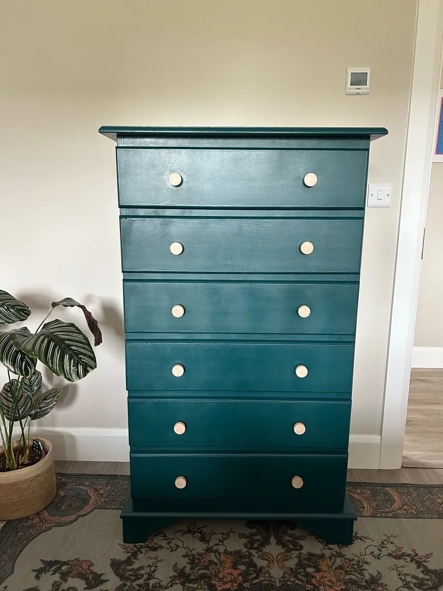Solid Pine Chest of Drawers - Image 2