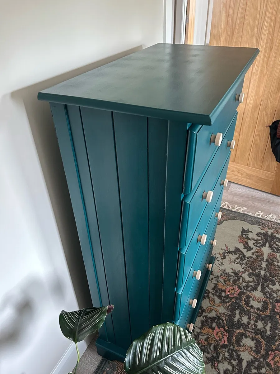 Solid Pine Chest of Drawers - Image 4