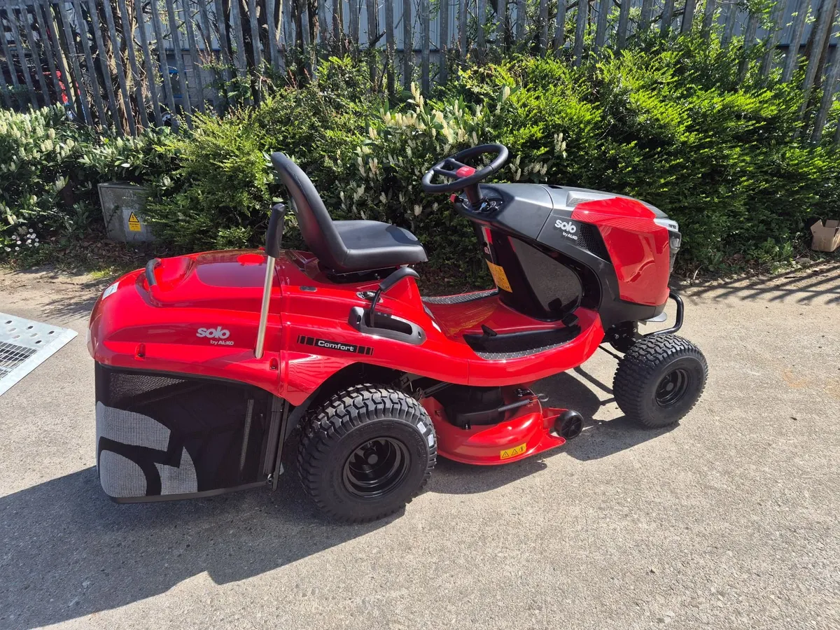 New Solo T 15 93.3 HD-A Ride on Lawnmower - Image 3