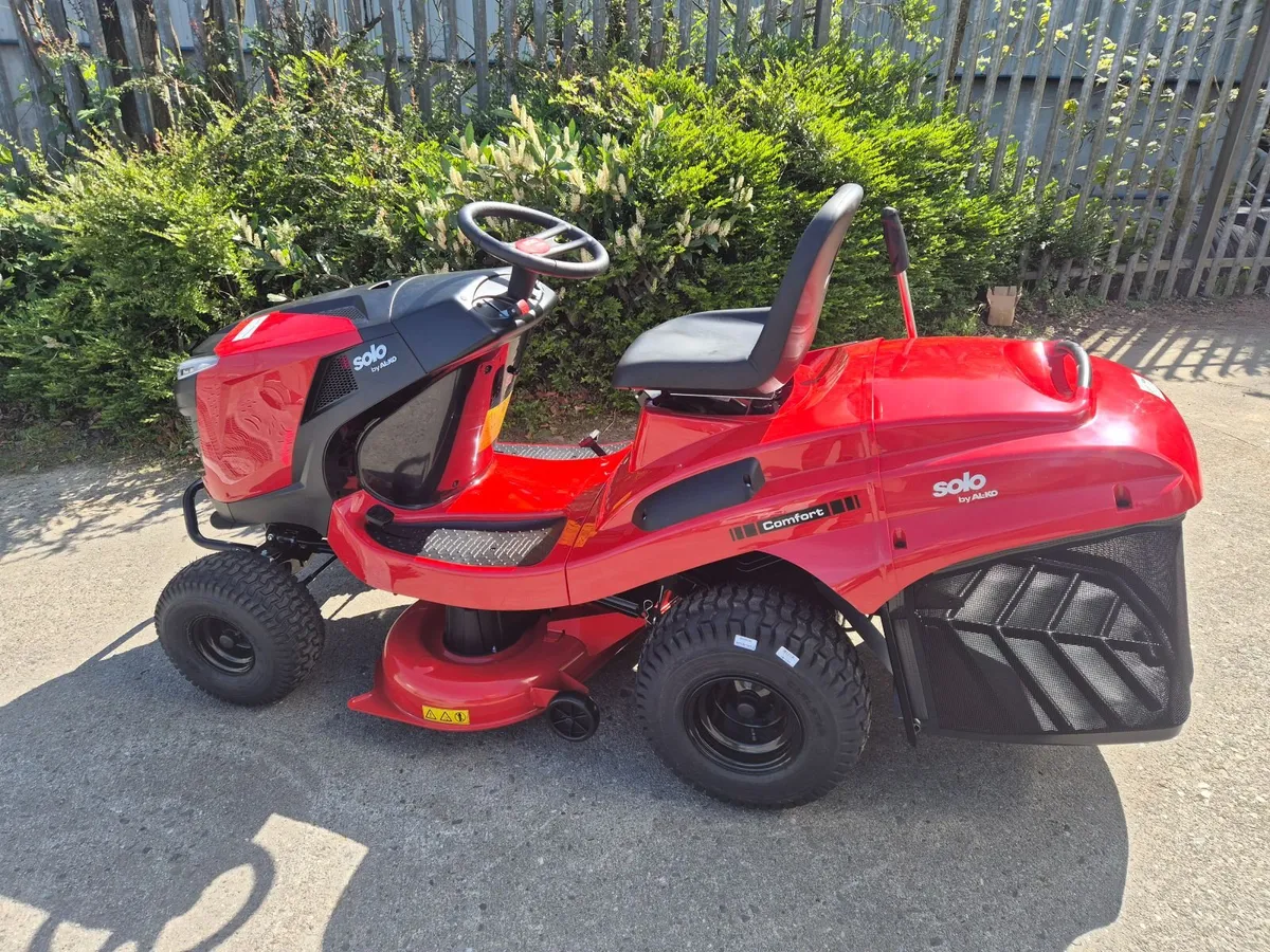 New Solo T 15 93.3 HD-A Ride on Lawnmower - Image 4