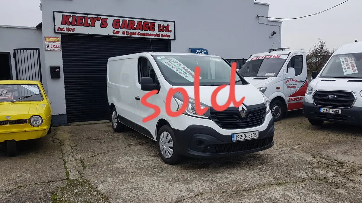 Renault Trafic 192D 90KM VAT INVOICE - Image 1