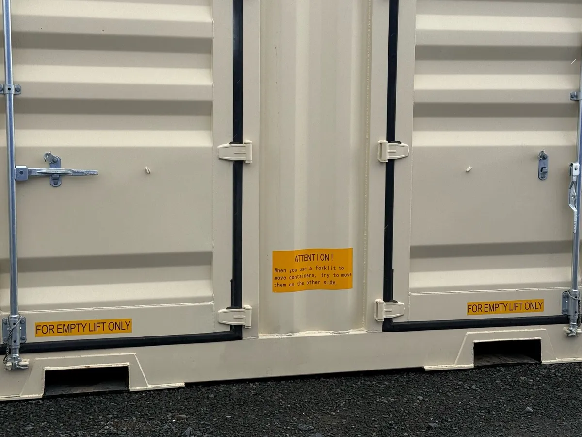 40FT HIGH CUBE SHIPPING CONTAINER - SIDE OPENING - Image 4