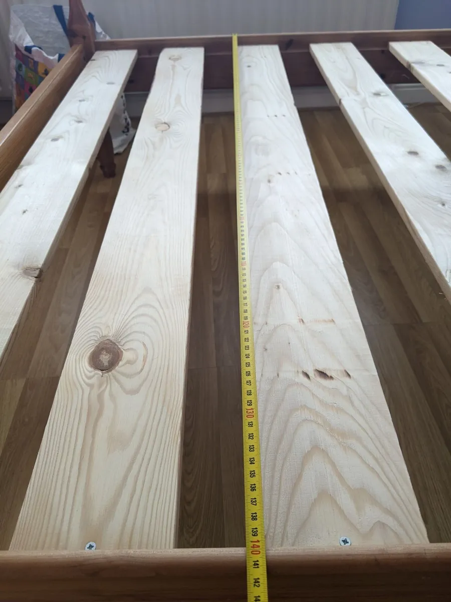 Double Bed frame + free mattress - Image 3