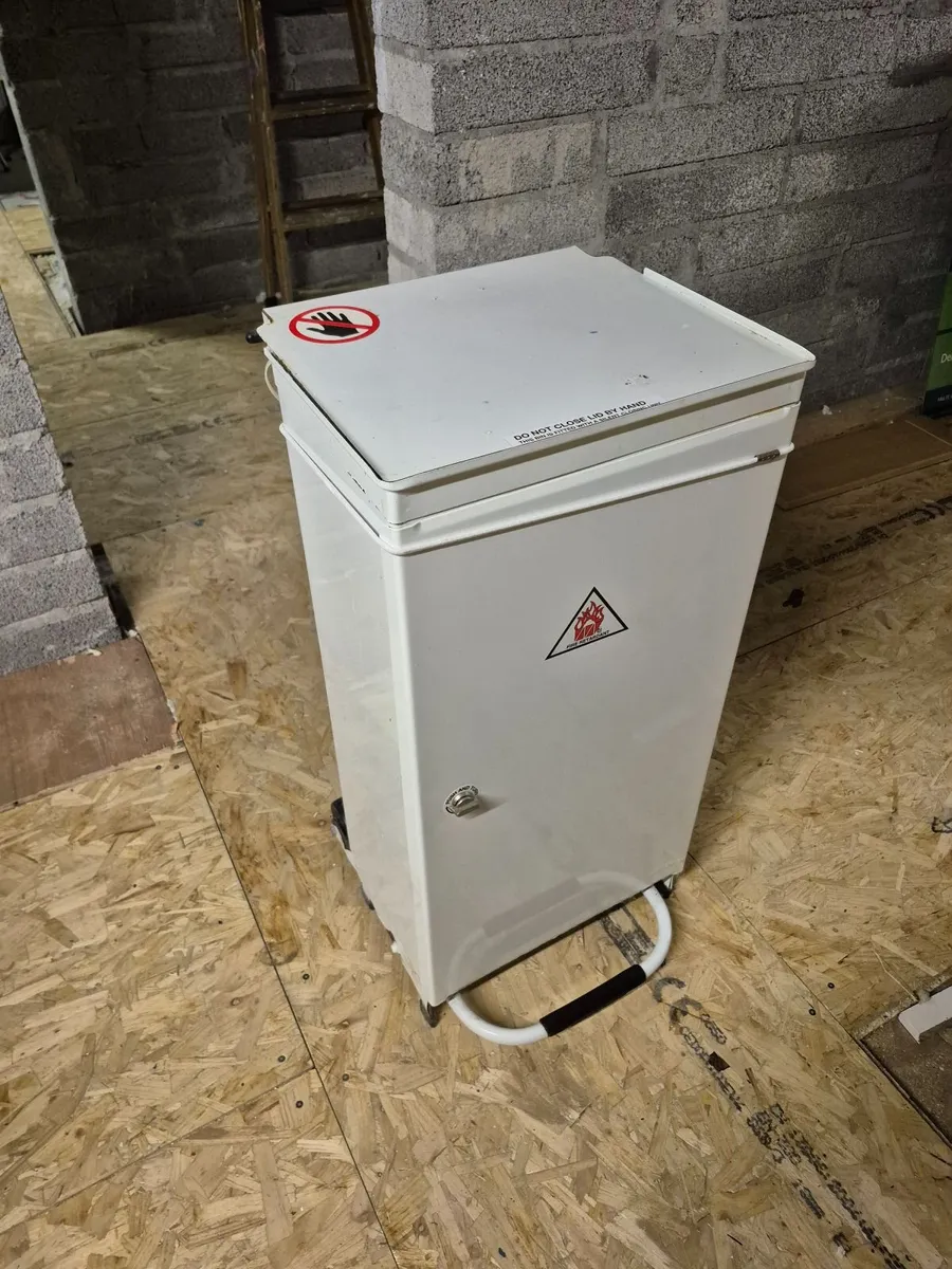 Fire retardant  commercial metal bin for sale - Image 1