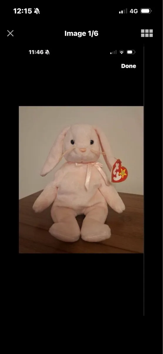 Very Rare & Retired Beanie -Hoppity - Image 1