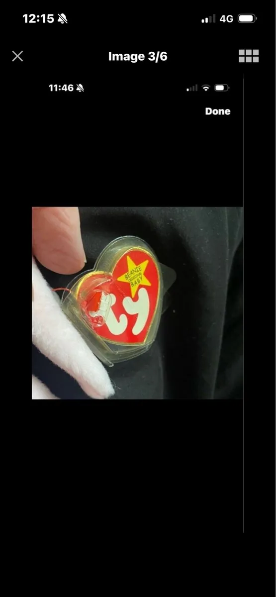 Very Rare & Retired Beanie -Hoppity - Image 3