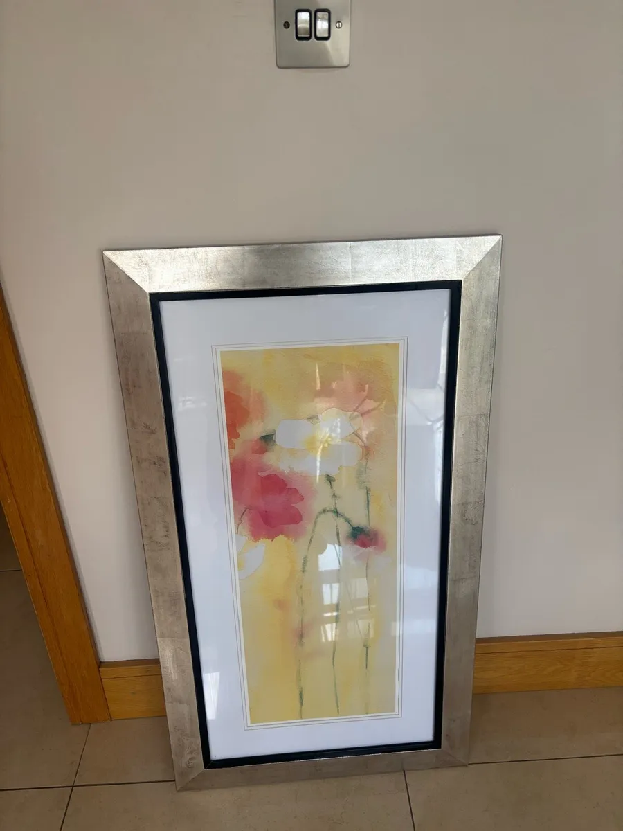 Two Large framed pictures - Image 2