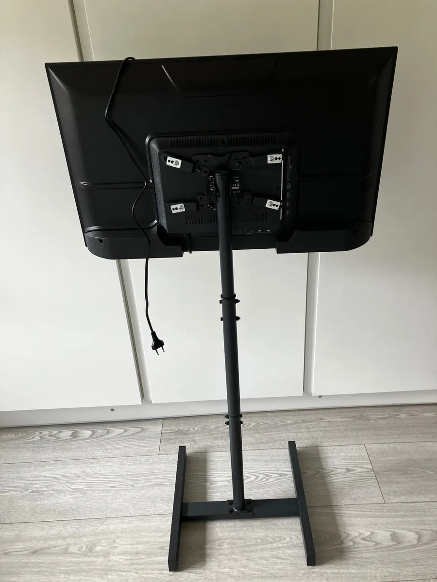 Television + tall stand - Image 2