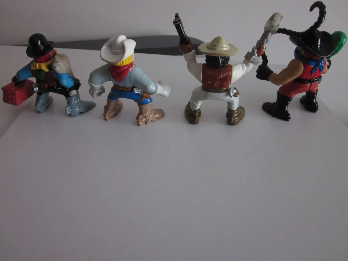 Fisher Price 1996 Wild West Figures X4 - Image 3