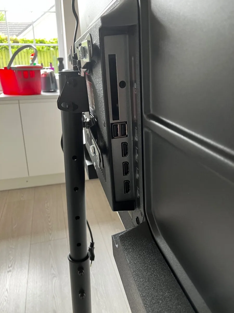Television + tall stand - Image 3