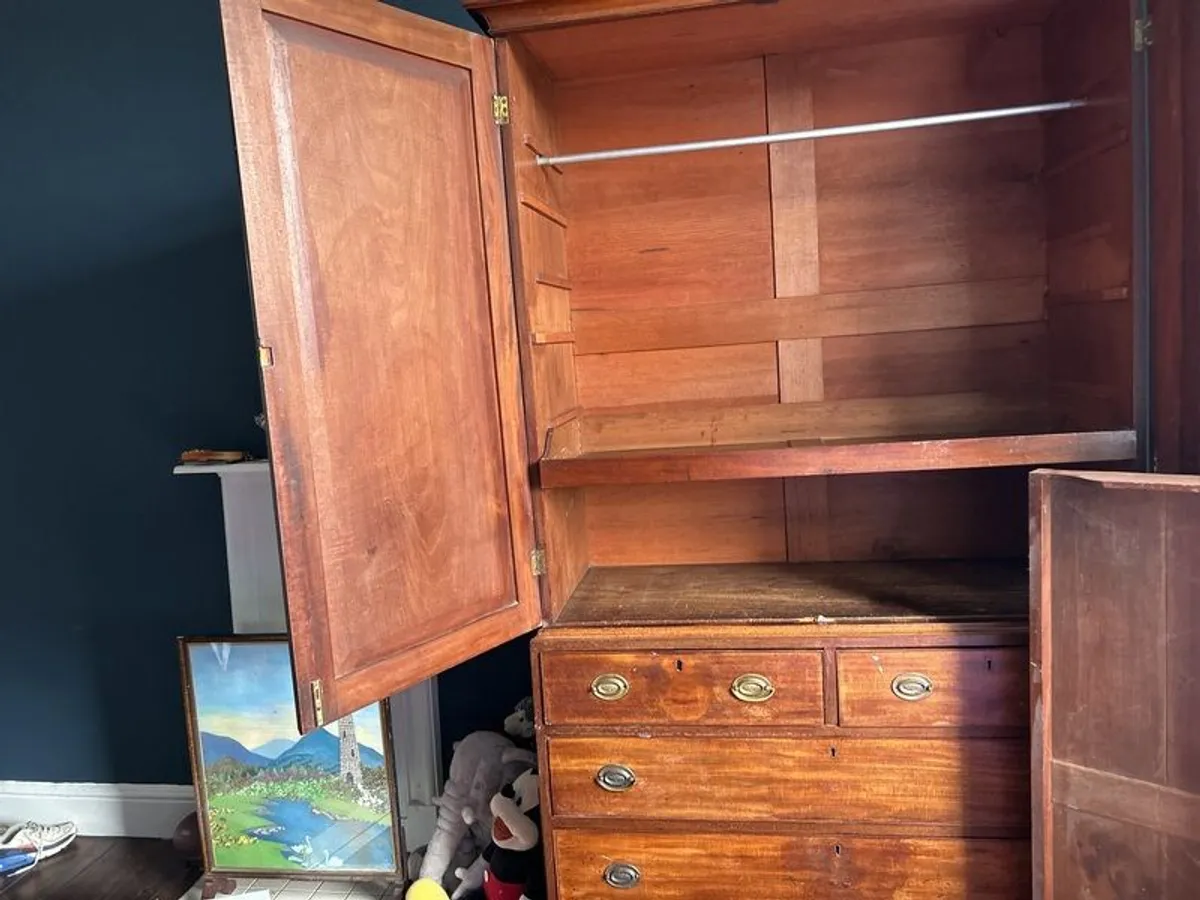 antique wardrobe - Image 3