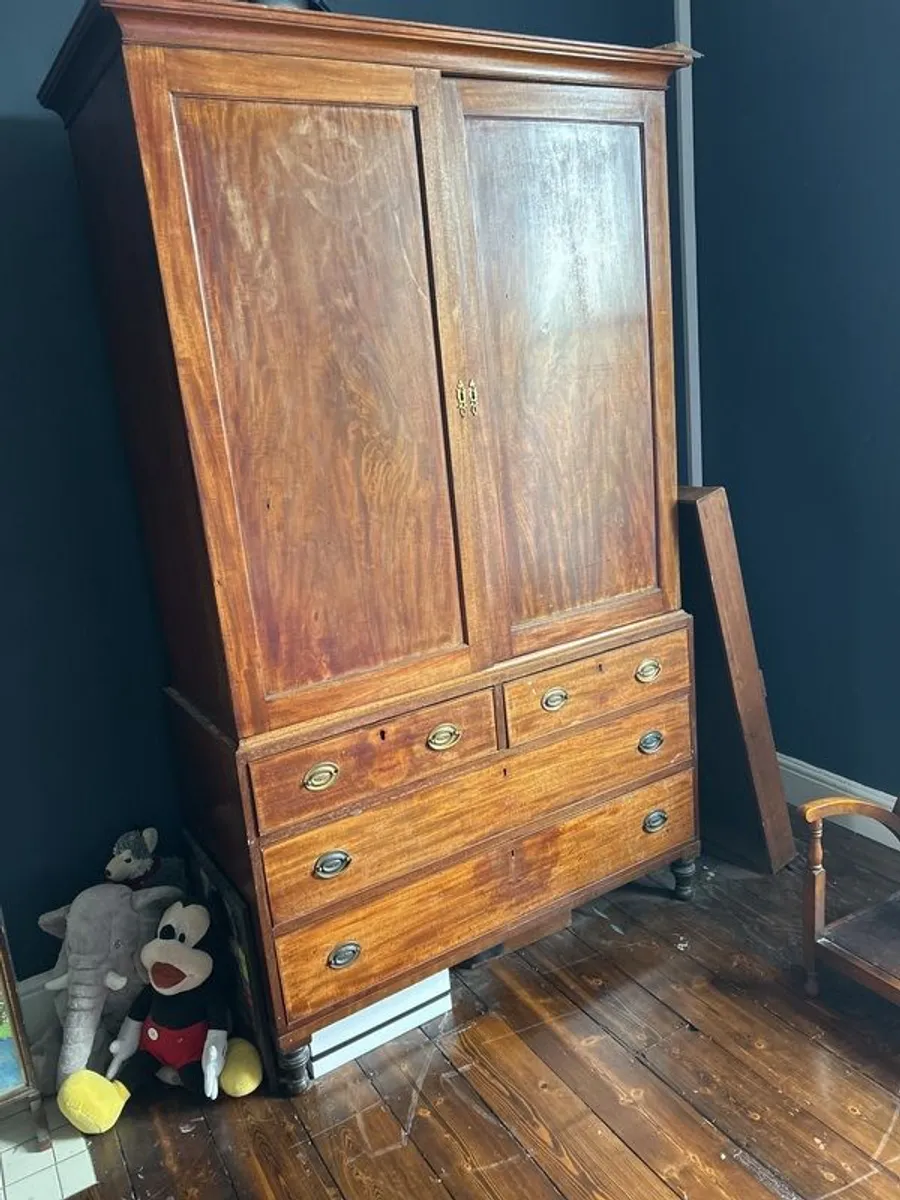 antique wardrobe - Image 1