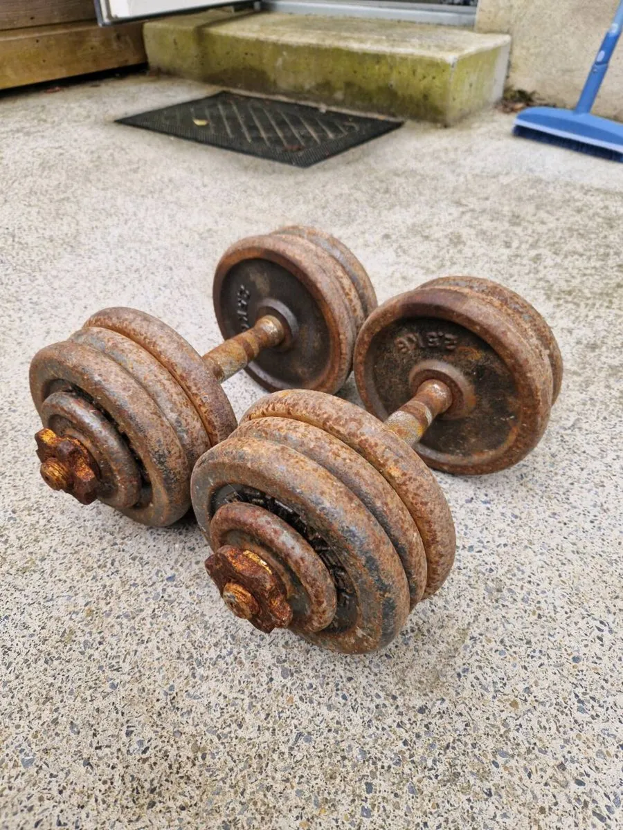 17.5 kg Dumbbells Adjustable - Image 2
