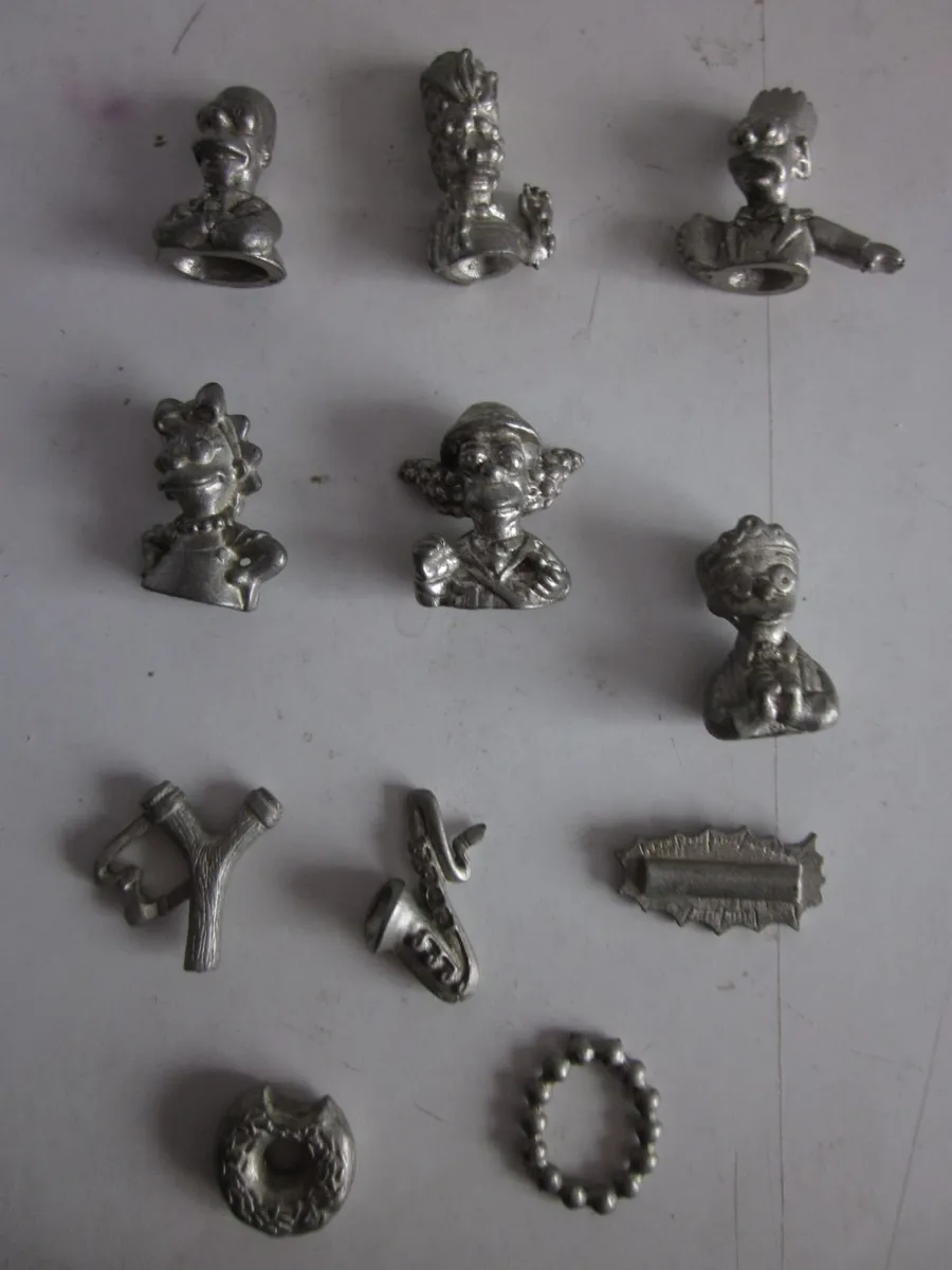 The Simpsons Cluedo Board Game 2001 Spares - Image 3