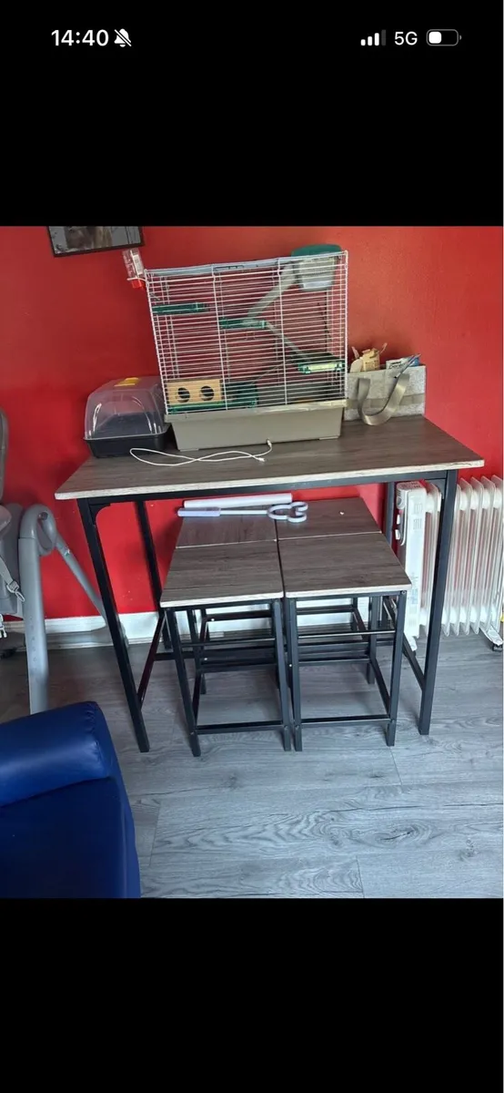 Table and chairs