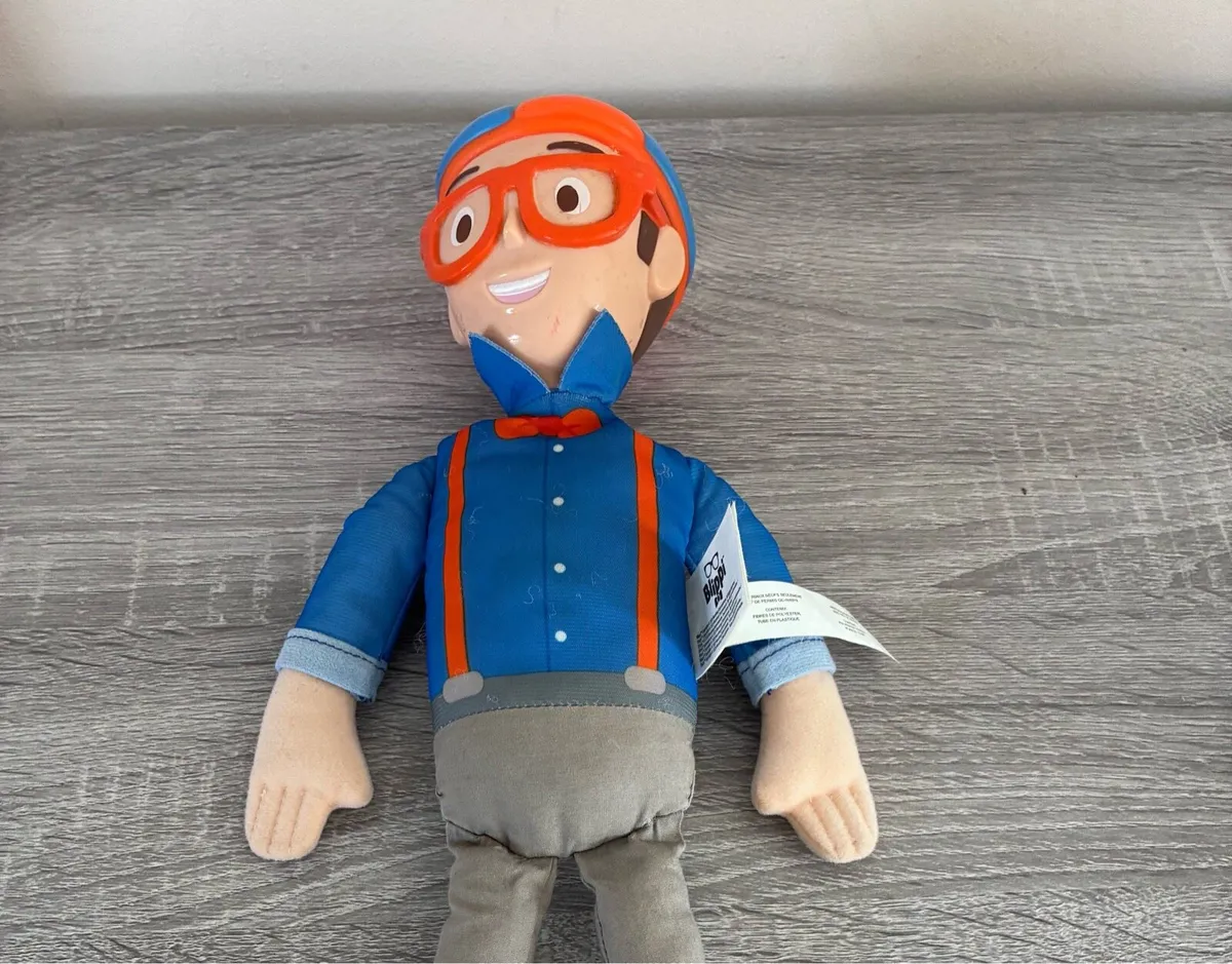 Talking blippi doll