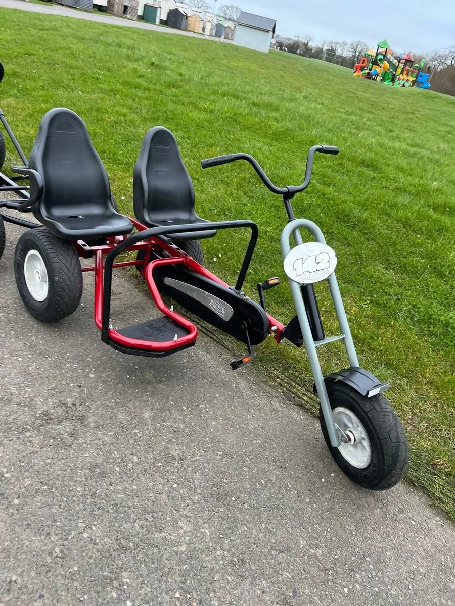 Berg 2 seater go cart .. rare chopper type - Image 1