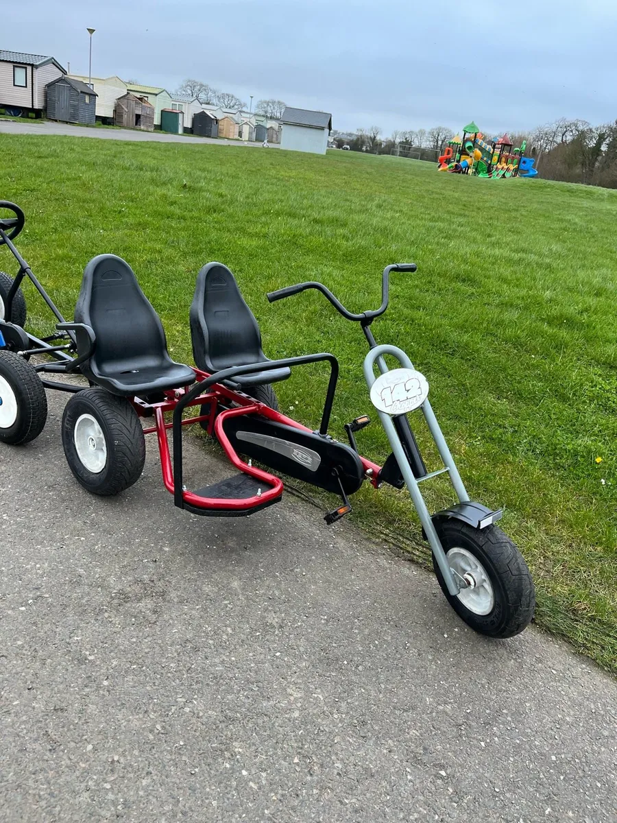 Berg 2 seater go cart .. rare chopper type - Image 3