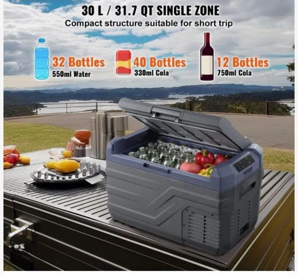 Car Refrigerator, 12 Volt Car Refrigerator Fridge - Image 4