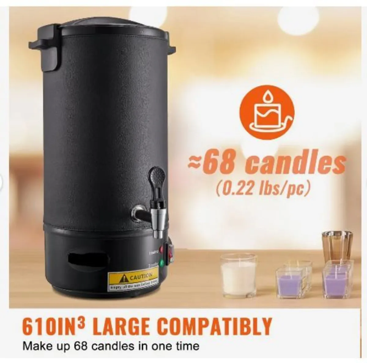 Wax Melter for Candle Making 10Liter - Image 2