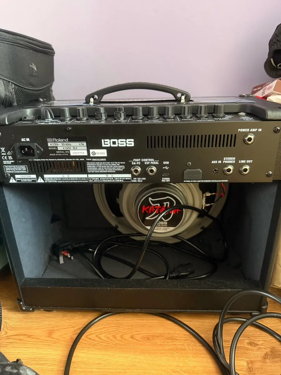 BOSS Katana-50 EX Gen 3 1 x 12 combo guitar amp - Image 3