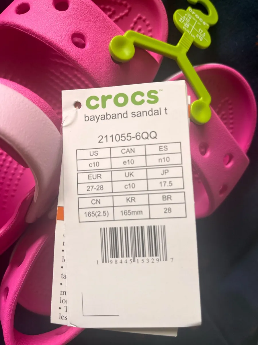 Girls crocs size 28 BRAND NEW - Image 3