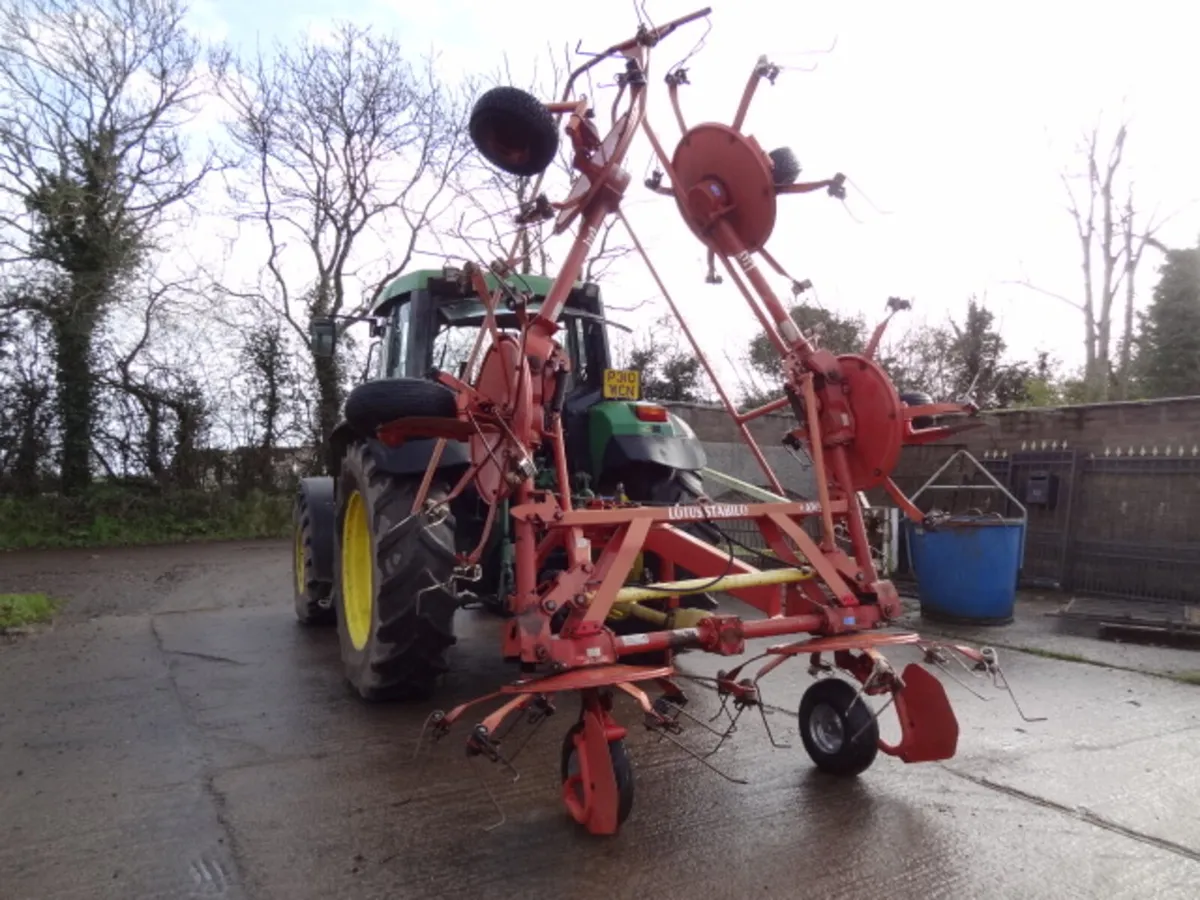 Lely Lotus Stabilo 770 6 Rotor Tedder - Image 4