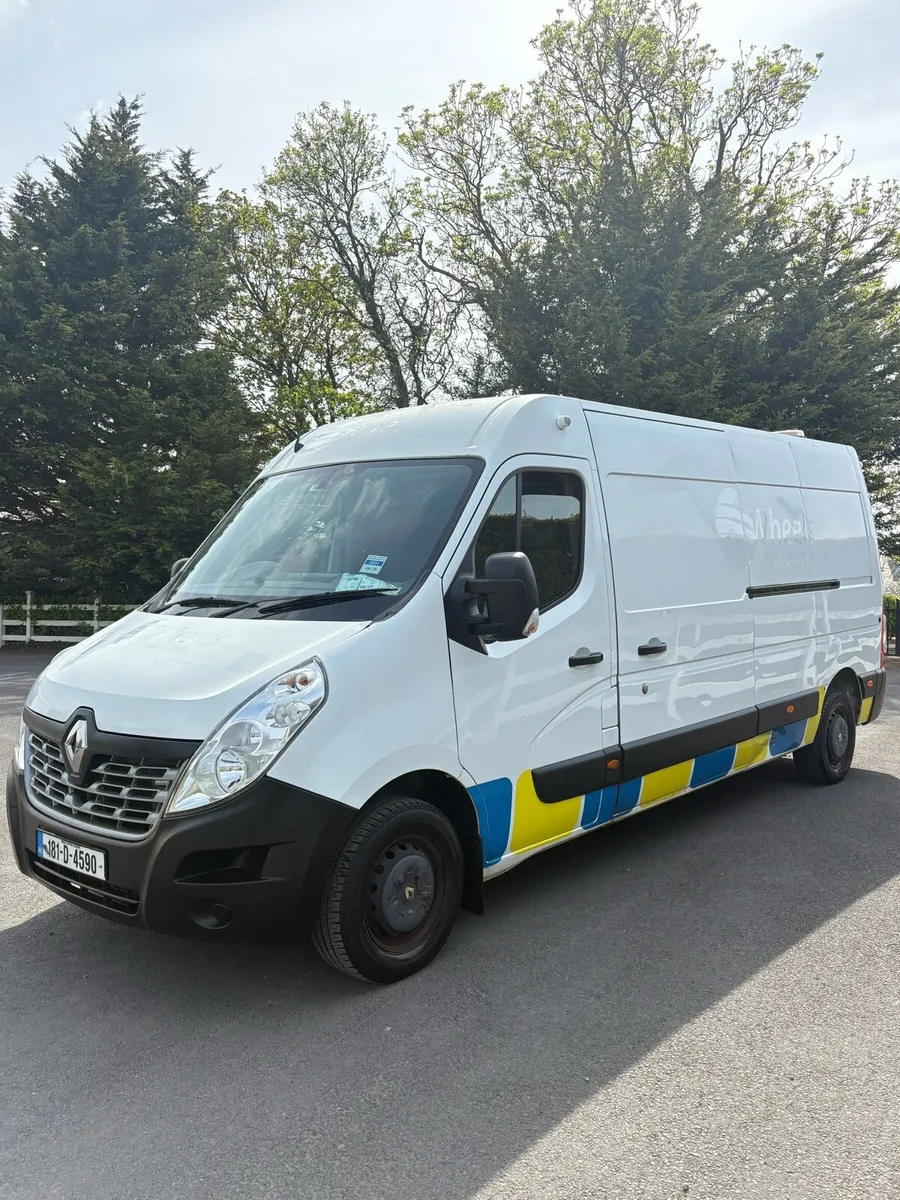 2018 Renault master LWB High roof Doe10/26 - Image 2