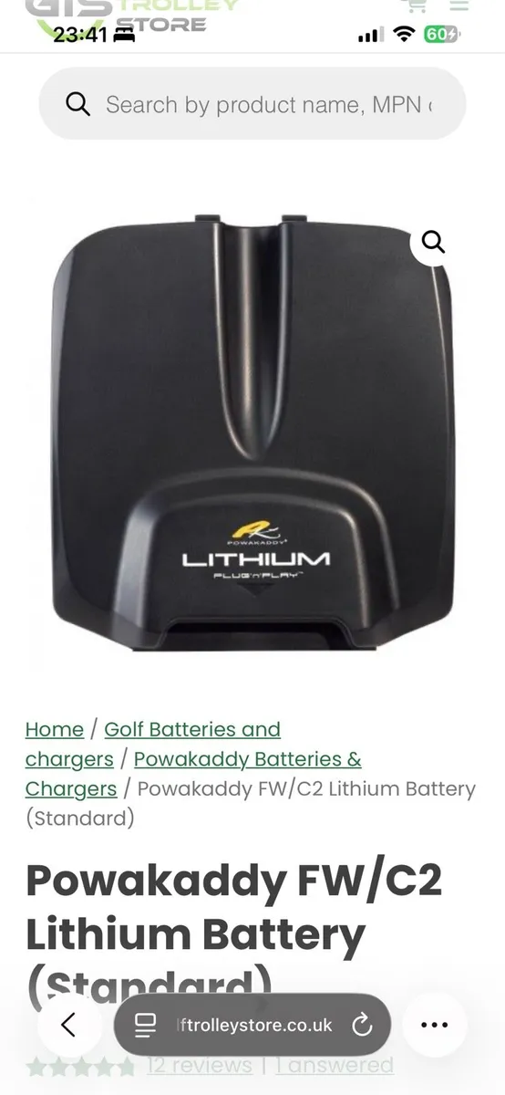 Powakaddy battery - Image 2