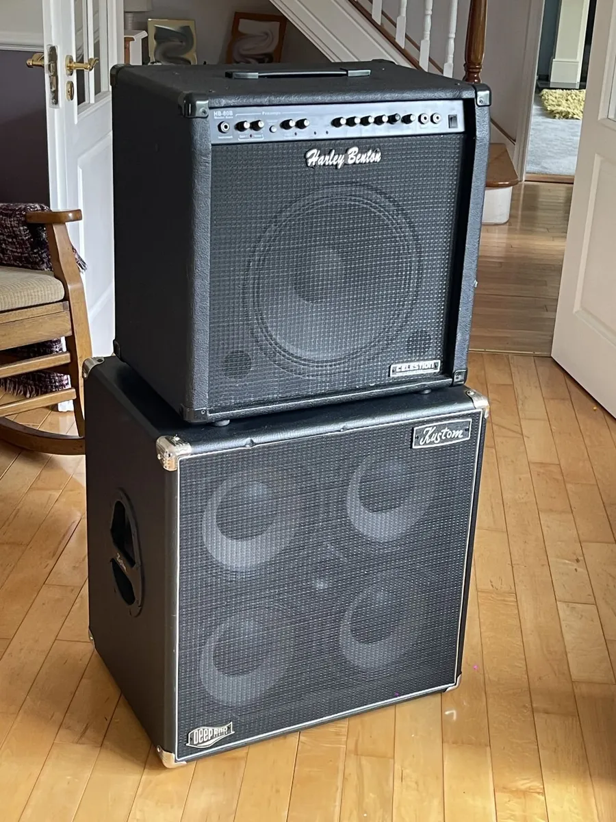 80W Bass amp with Celestion speaker - Image 1