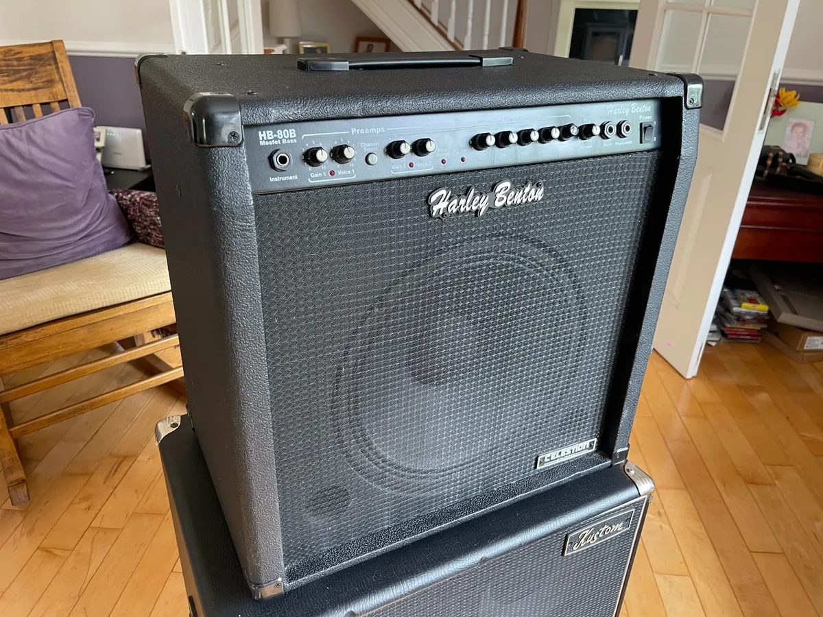 80W Bass amp with Celestion speaker - Image 3