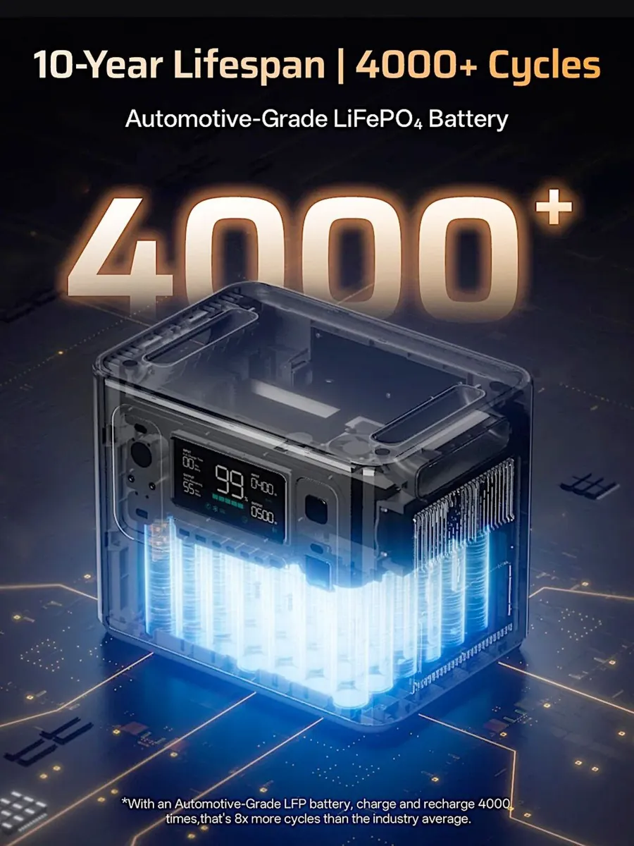 2.8kw AFERIY P280 Portable Power Station - Image 3