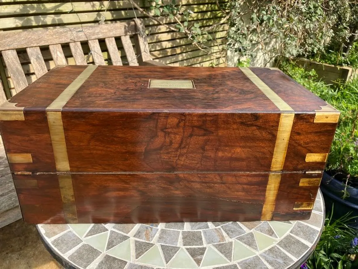 Antique writing slope - Image 2
